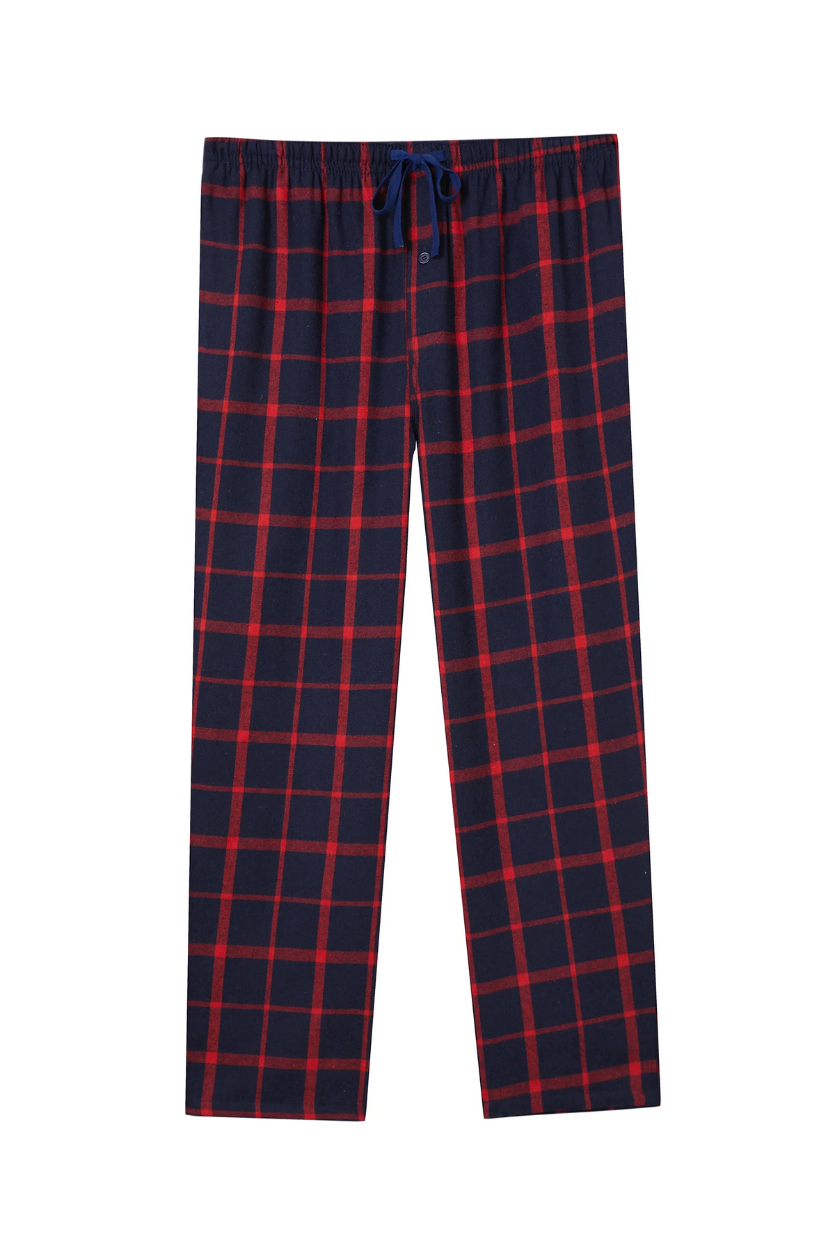 Men's Autumn/Winter Pajama Pants Flannel Plaid Casual Comfy with Pocket Stretchy Elastic Waistband Mans Pajamas Bottoms