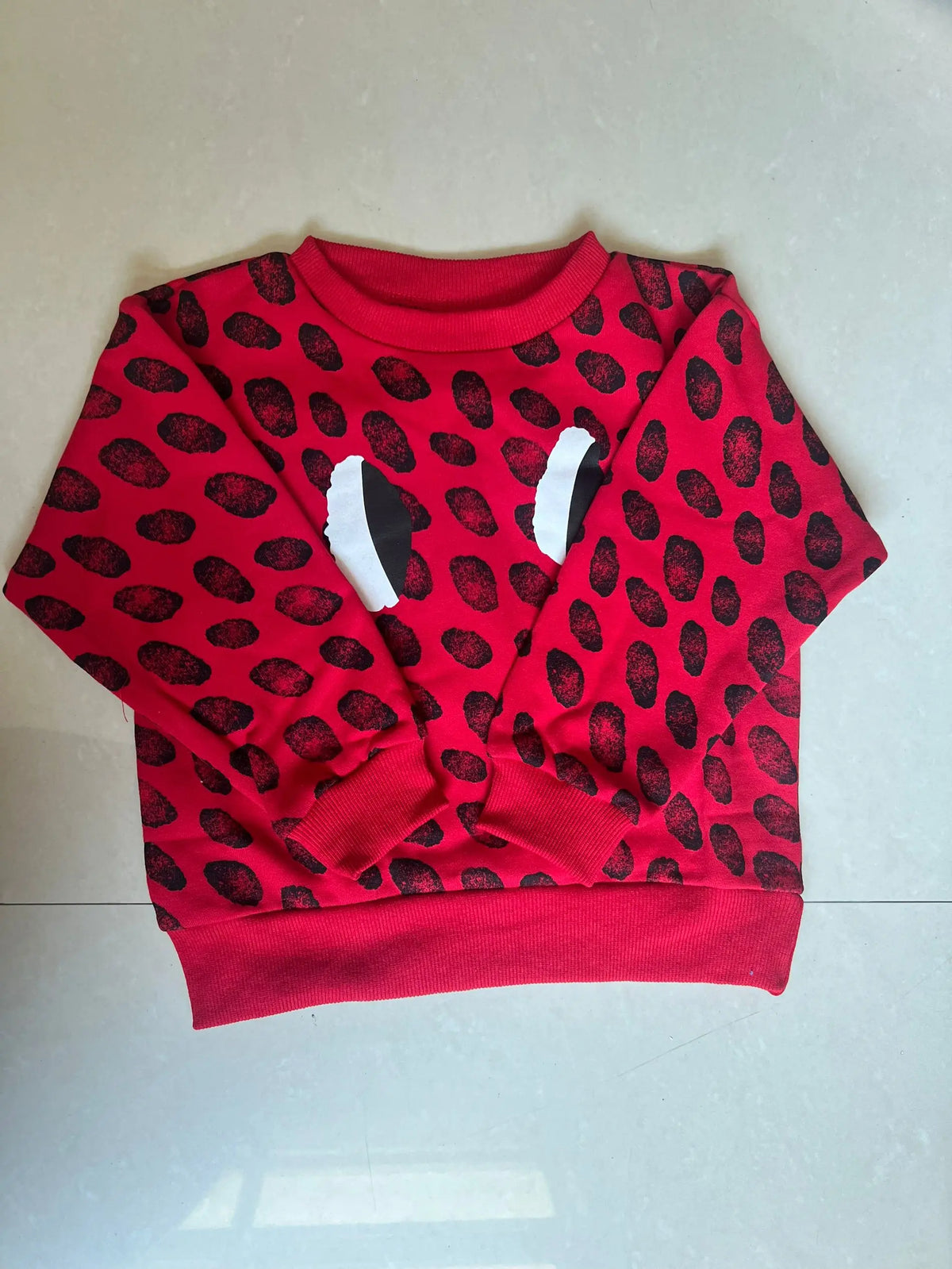 kids sweaters 2025 new autumn boys girls cute print sweatshirts child cotton outwear tops clothing