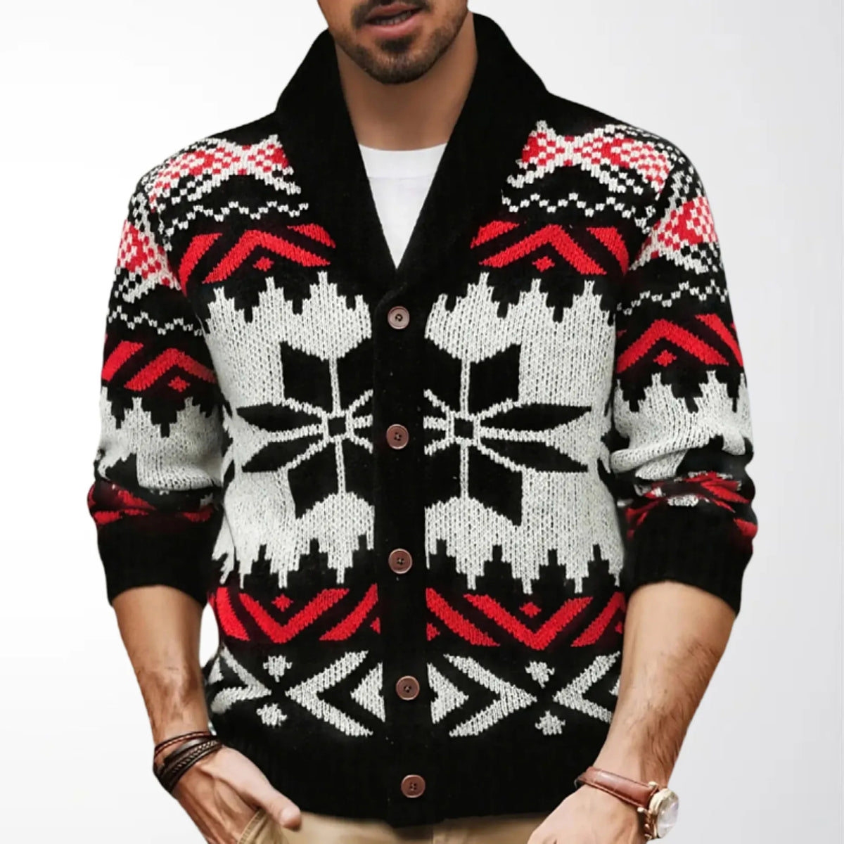 High Quality Knitted Sweaters for Men 2026 New Autumn Winter Thick Warm Sweater Coats Vintage Streetwear Male Knitwear Cardigans