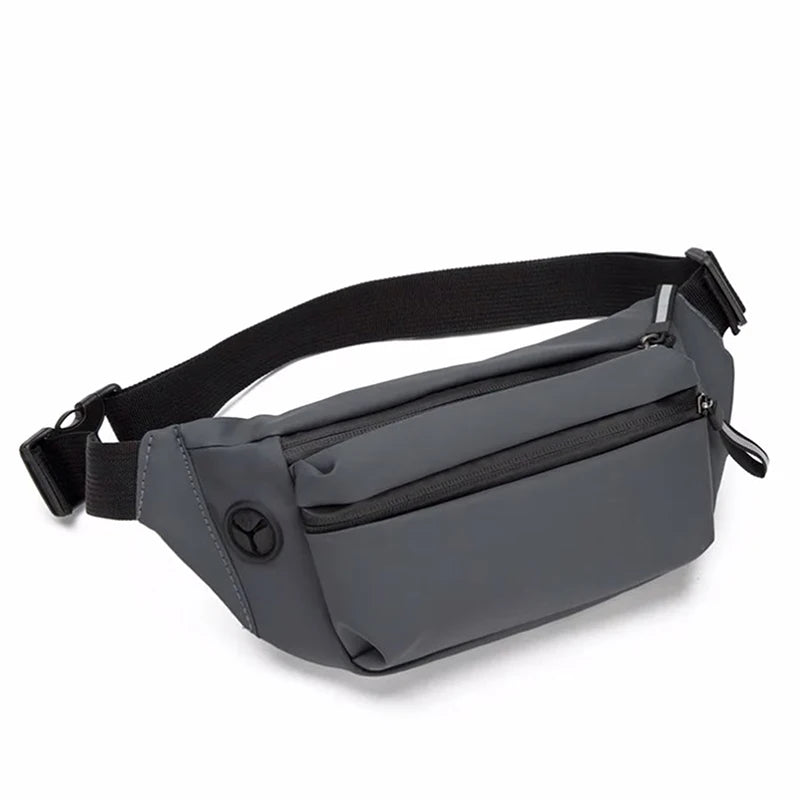 Men Waterproof Belt Bag Fashion Chest Pack Male Waterproof Waist Bag Outdoor Sports Fanny Pack Men's Travel Shoulder Bags