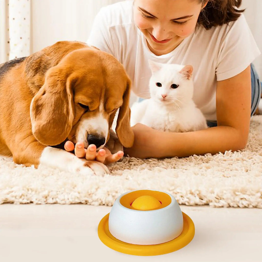 Dog Treat Toy Pet Feeding Accessories  Puzzle Toys For Bored Puppy Slow Feeder Puppy Supplies For Healthy Eating Food Crate