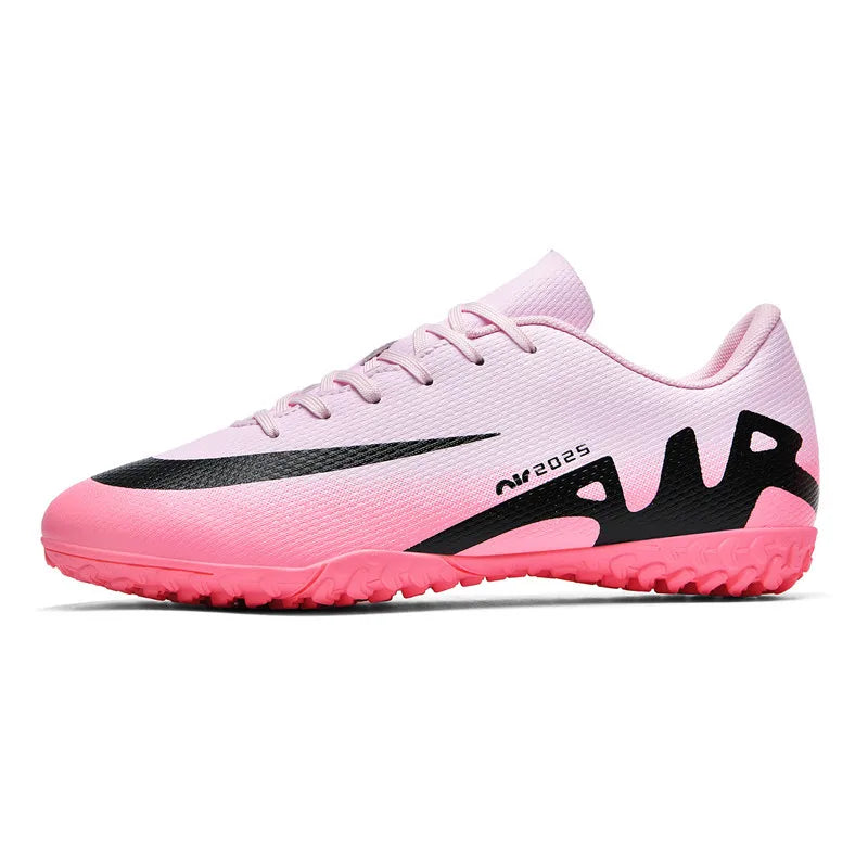 Kid Size 33-47 Long Short Spike Soccer Shoes Football Field Boots Unisex Society Training Match Adult Football Shoes