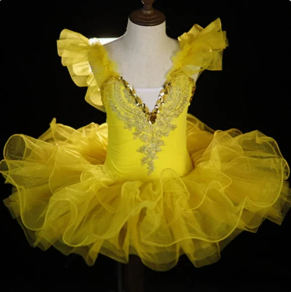 Kids Outfit Ballet Leotard Girl Dress Elegant Vestido Girls Clothes Tutu Baby Dresses Children Ballet Skirt Dance Costume Summer
