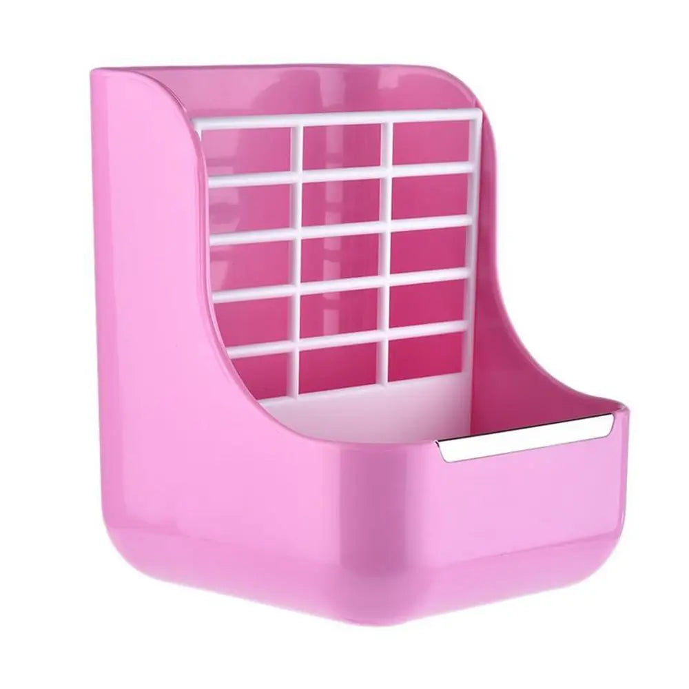 Food Container Pet Feeding Rack for Grass Guinea Pig Hamster Feeder Small Animal Supplies Rabbit Hay Feeder Rabbit Feeding Bowl