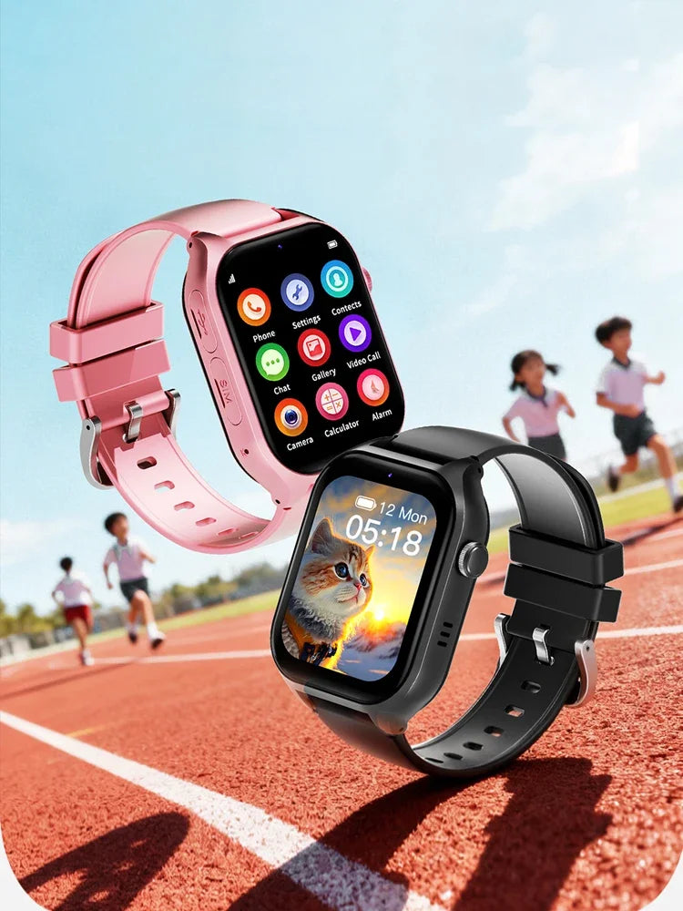 Kids 4G Smart Watch GPS WIFI Video Call SOS APP Download Child Smartwatch Camera Monitor Tracker Location Students Phone Watch