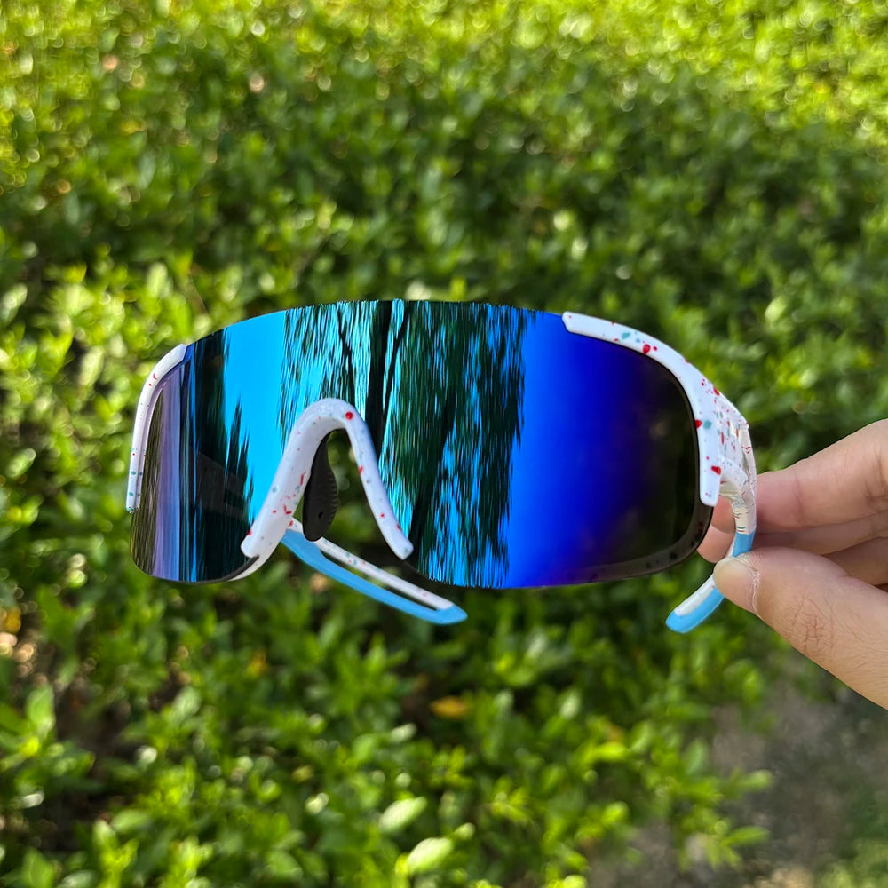 New Outdoor Kids Sports Sunglasses Boys Girls Glasses Bike Eyewear Child Camping Goggles MTB Running Bicycle UV400 Cycling