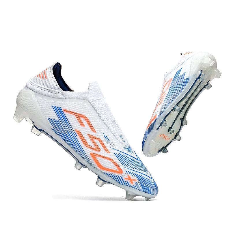 New Men Soccer Shoes Non-Slip Indoor Futsal Football Boots Match Grass Cleats High-quality Sneakers Hot-selling High-top Outdoor