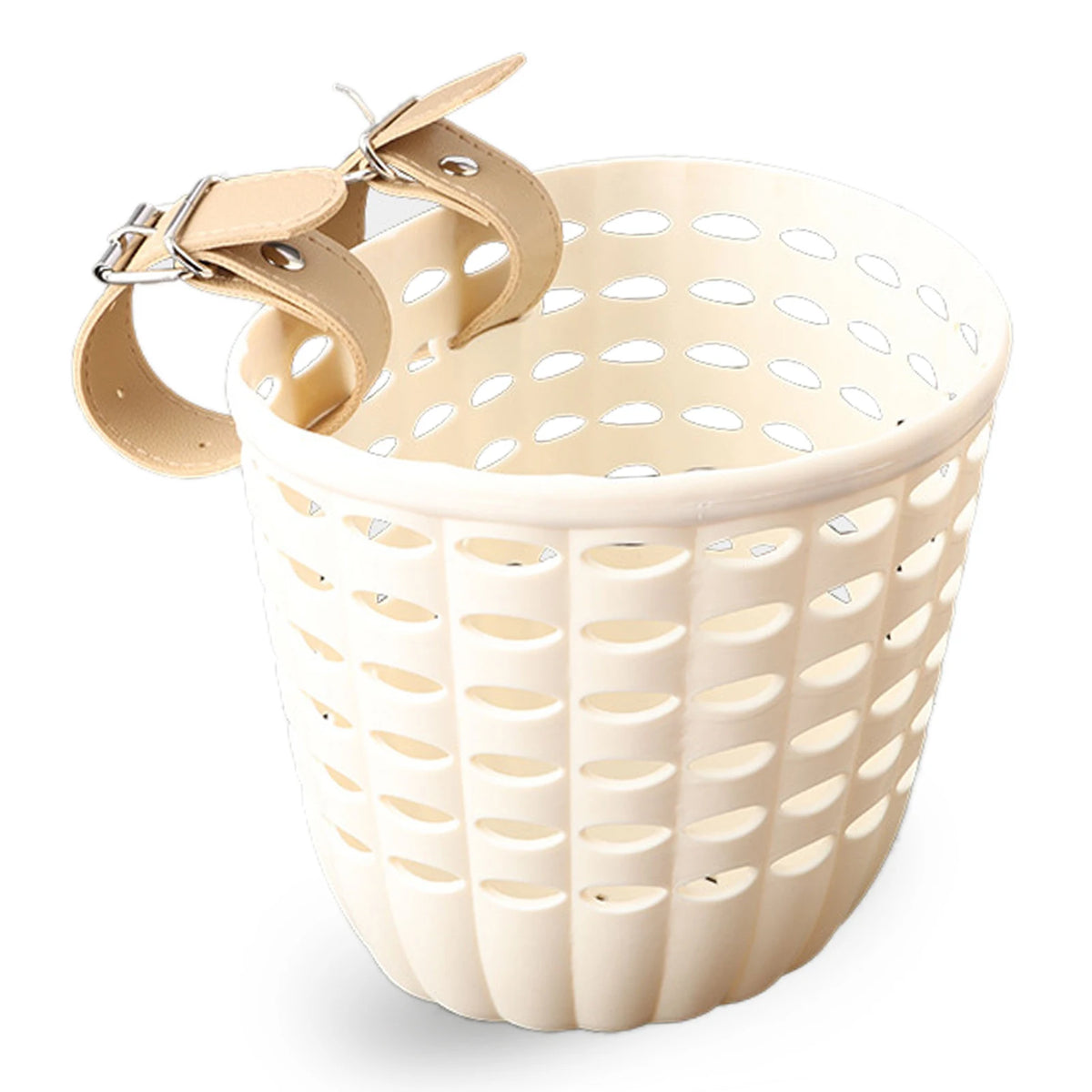 Children's Plastic Bike Basket with Installation Buckle Bike Hanging Basket for Kids Holiday Birthday Gift
