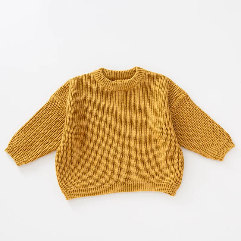 Custom Sweater Crewneck Pullovers For Kids Embroidered Exquisite Design Baby Shower Gift Personalized Unique Name By Hand-made