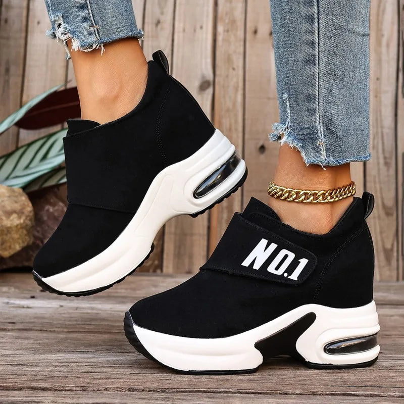 Women Ankle sneakers Walking Anti-slip Comfortable Outdoor sneakers Casual Platform Vulcanized Shoes Women New Zapatos De Mujer