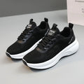 Women Shoes Summer Height Increase Fly Weave Soft Bottom Shoes Breathable Mesh Sneaker Outdoor Sports Running Sneakers for Women