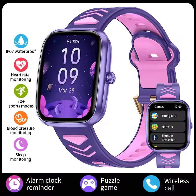New Kids Smart Watch Child HD Touch Screen Games Smartwatch Music Watch Boy Girl Gift Children Smartwatch For IOS Android