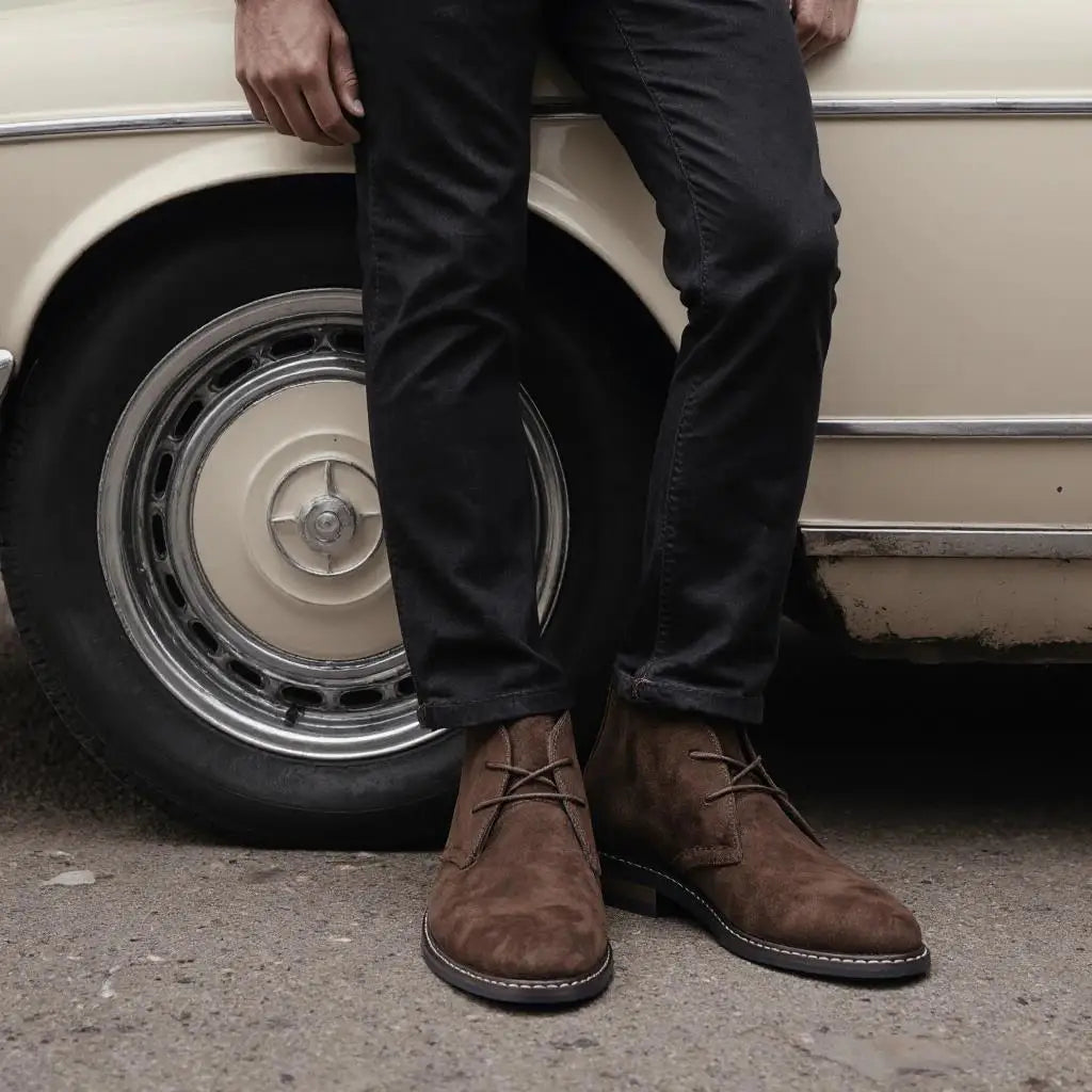 Boots Men Brand 2026 Casual Comfortable Retro Fashion Ankle Boots