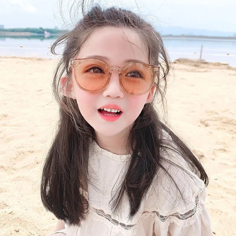 Kids Sunglasses Square Children Sunglasses Boy Girl Stylish Goggles Baby Student Eyeglasses Party Eyewear UV400