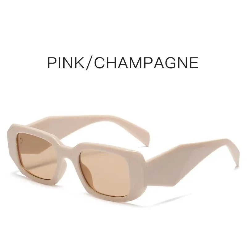New Sunglasses for Men Women Trendy Sun Glasses Goggle Man Brand Designer Square Glasses Shades Female Eyewear Oculos