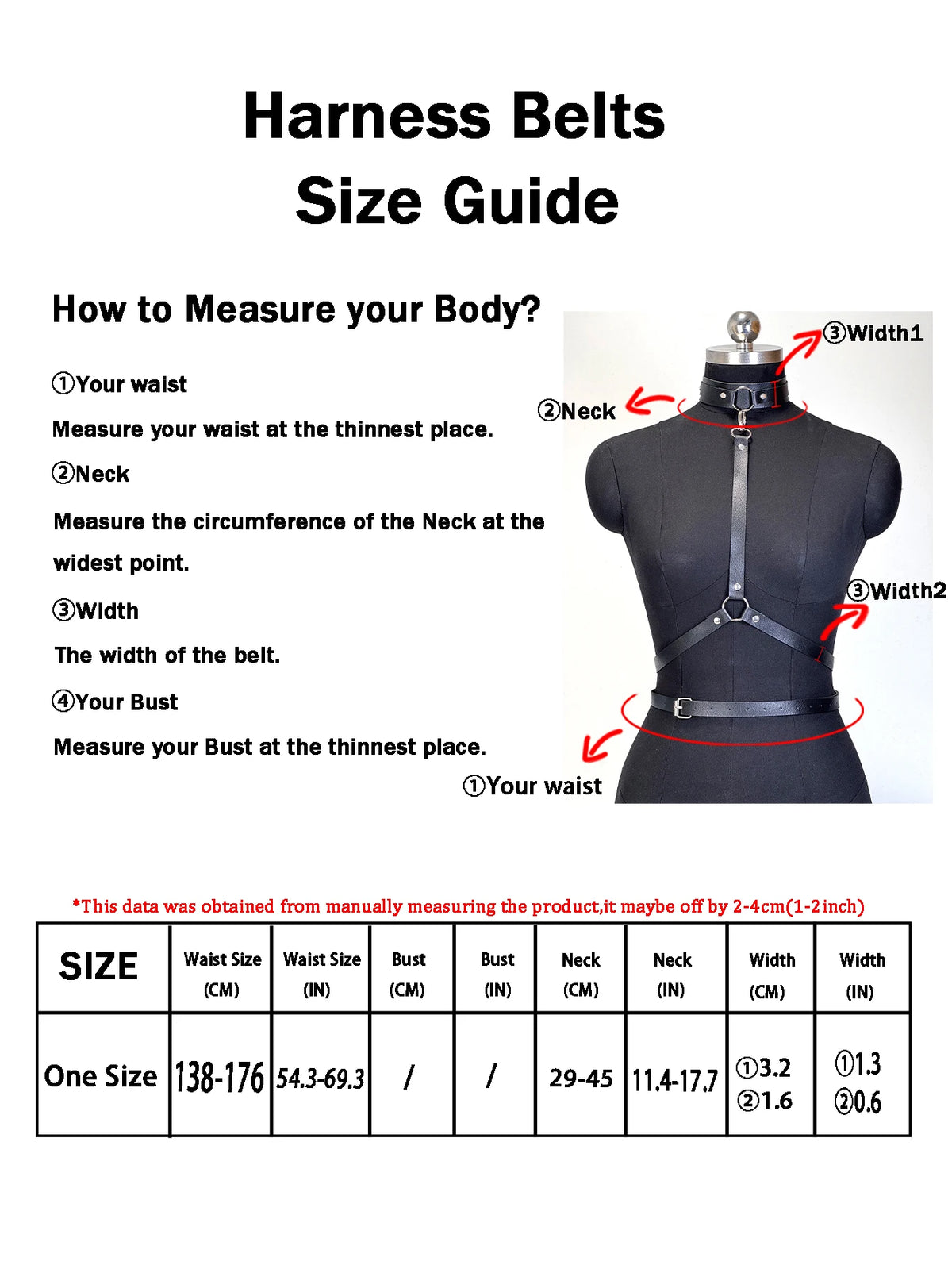 Women Fashion Belt Street Style Bondage Body Harness Breast Punk Belts Decorative Harness Gothic Waistband Clothing Accessoreis