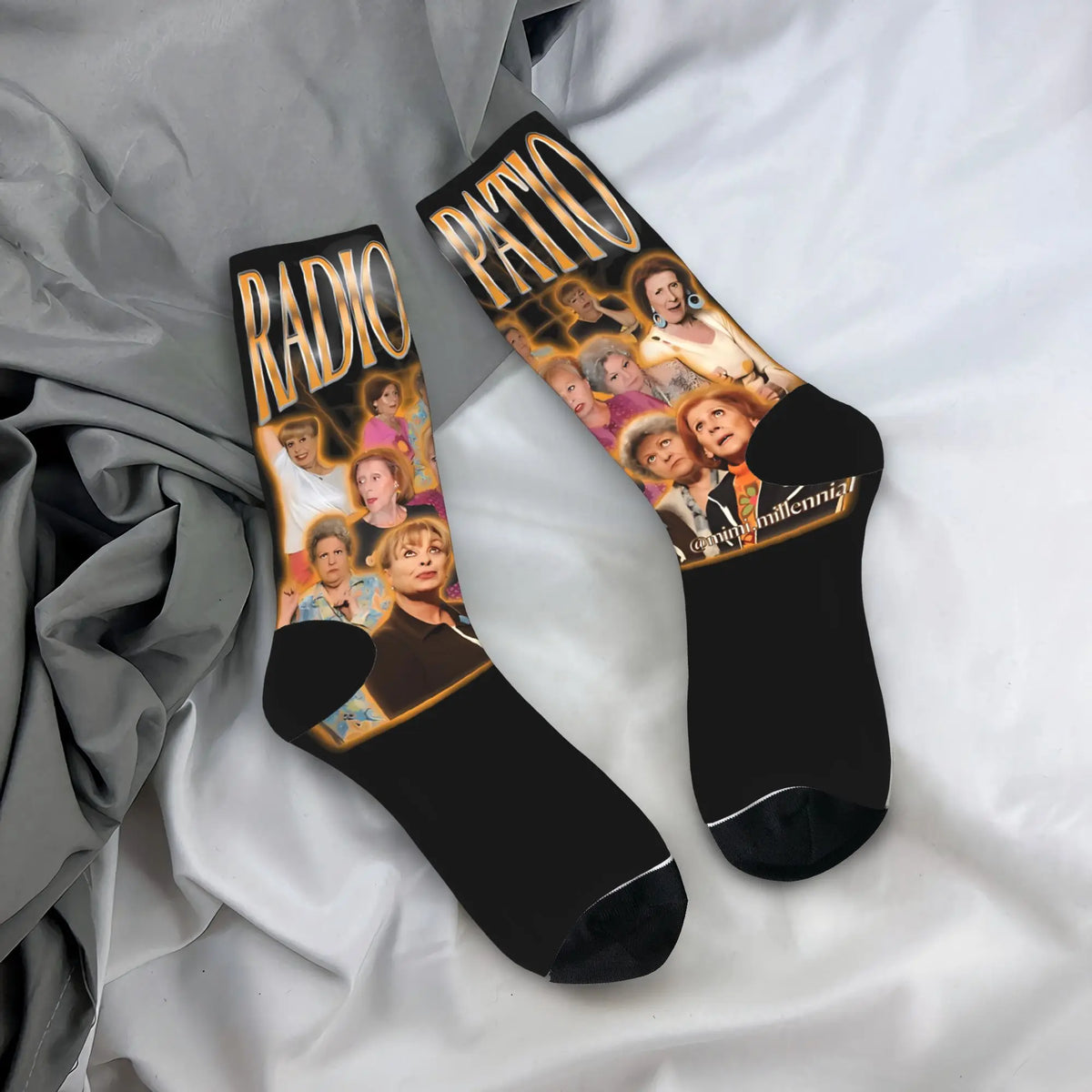 Aquí No Hay Quien Viva Socks  Design Stockings Non Slip Adults Men Socks Medium Soft Winter Elegant Running Sports Socks