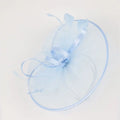 Fascinators Hats For Women Tea Party Hats 1950s Kentucky Derby Hats Feather Hair Clip For Bride Wedding Party Mesh Headband
