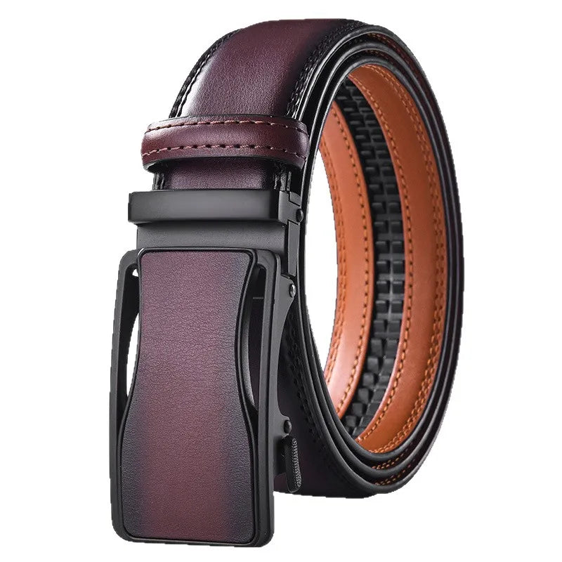 Men Belt Genuine Leather belt for men Alloy buckle ratchet belts Men Designer Belt Automatic belts