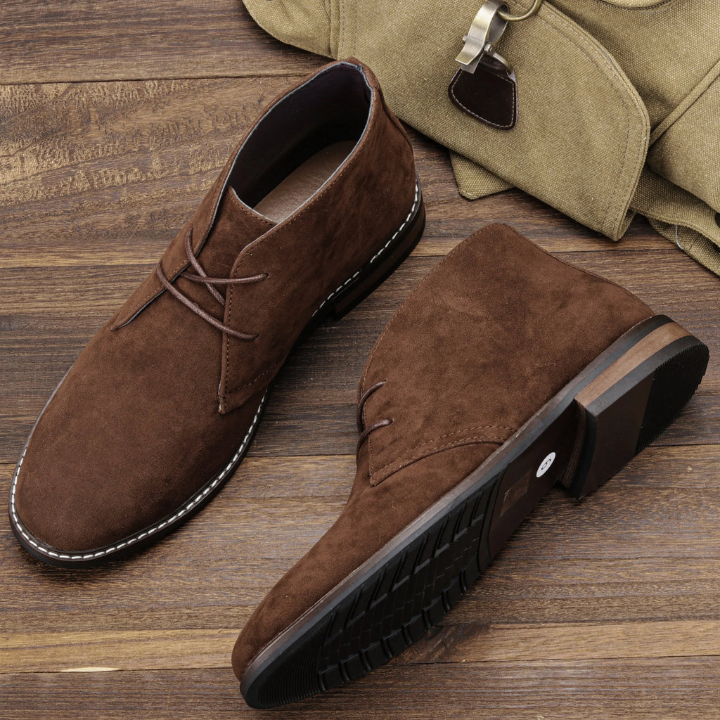 Boots Men Brand 2026 Casual Comfortable Retro Fashion Ankle Boots