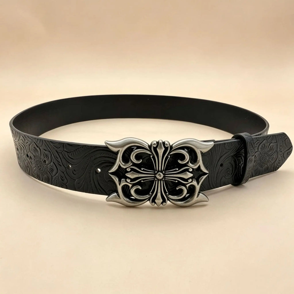 Retro Men's Belt Bohemian Style - Fashion Personalized Belt For Men Women Punk Rock Belts - For Jeans, Dresses & Casual Wear