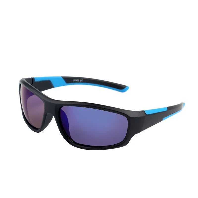 Kenbo Kids Boy Sport Goggles Sunglasses Child Cycling Glasses Girl UV400 Outdoor Mirror Eyeglass For Gift With Case Age 3-10