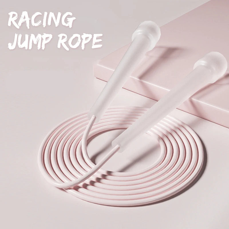 2.8M Kids Jump Rope Transparent Handle Racing Sports Equipment for Children's Physical Fitness Training