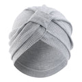 Women's headscarf hat breathable cotton thick waffle square headscarf hat Indian hat ethnic headscarf