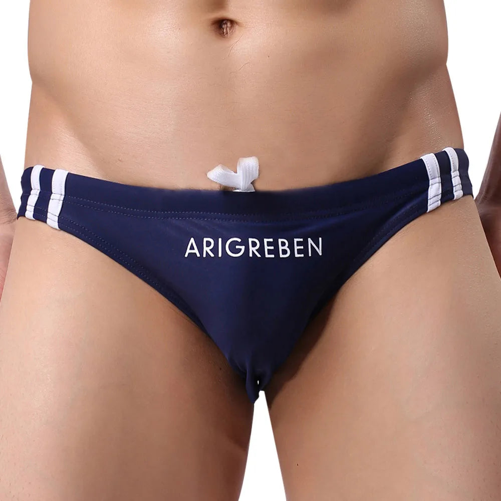 Men Summer Quick Dry Swim Trunks Boys Adults Breathable Sport Shorts Swimwear Briefs Bermudas Masculina Swimming Shorts