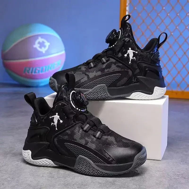 Kids Basketball Shoes Boys Sneakers Non-slip Child Trainer Basket Shoes Outdoor Children Sport Shoes Sneakers Sportschuhe Kinder