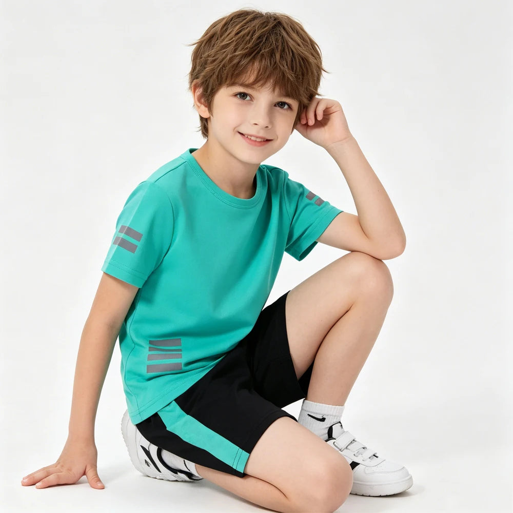Kids Sportswear Boys for 5 to 6 7 8 9 10 11 12 Years Summer Sets Football Basketball Running Tennis Tracksuit Clothes Jersey Set