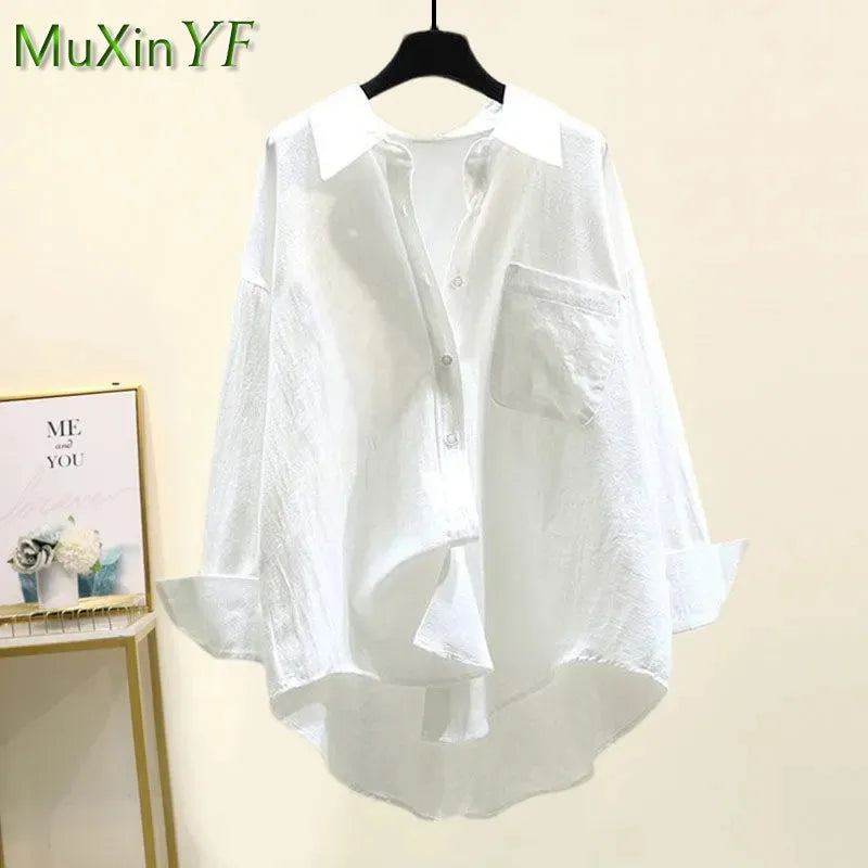 Women 2025 Spring Summer New Casual Denim Wide Leg Pants Matching Set Korean Elegant Sunscreen Shirt+Vest+Jeans Three Piece Suit