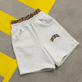 Y2K Trendy High-Quality Cross-Border Leopard Embroidered Casual Sports Men's and Women's Hooded Sweatshirt Pants