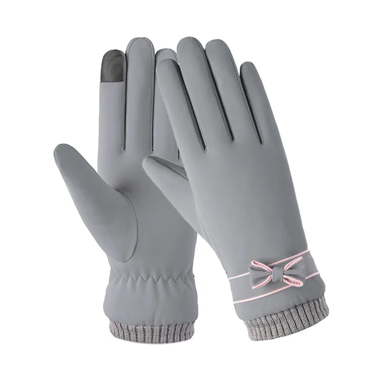Winter Women Gloves Waterproof Thermal Touch Screen Thermal Windproof Warm Gloves Cold Weather Riding Sports Hiking Ski Gloves