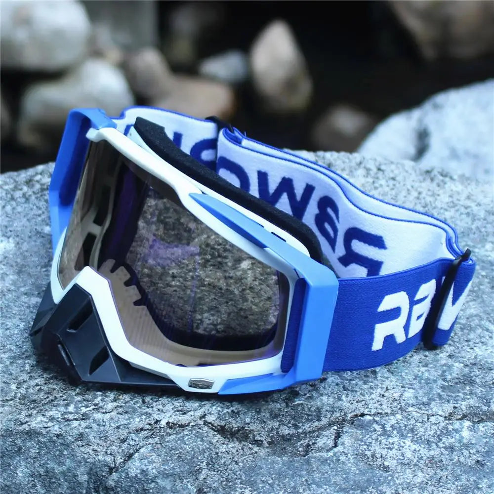 Men's Retro Motorcycle Sunglasses Night Vision Motocross Safety Protective MX Driving Glasses Vintage Helmet Goggles