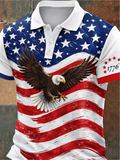 Couple Matching Usa 250 Patriotic Polo Shirt Men Women American Flag Statue Of Liberty Print Casual Breathable Sportswear Polo