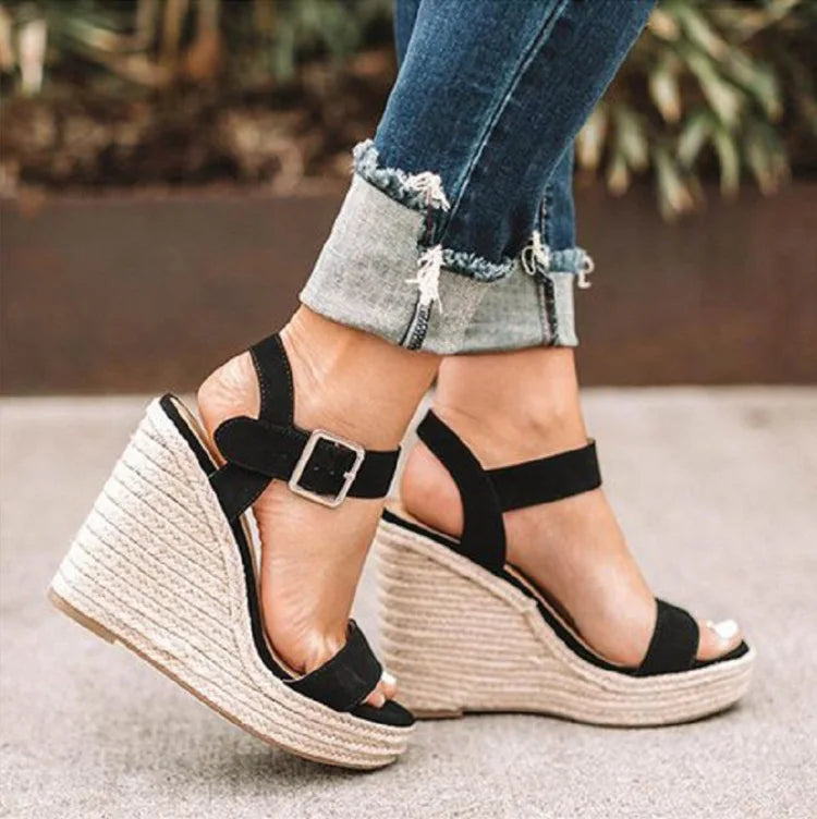 Women's Sandals Fashion Casual Wedge Sandal Outdoor Comfort Sport Sandal Designer Platform Sandals for Women High Heel Sandalias