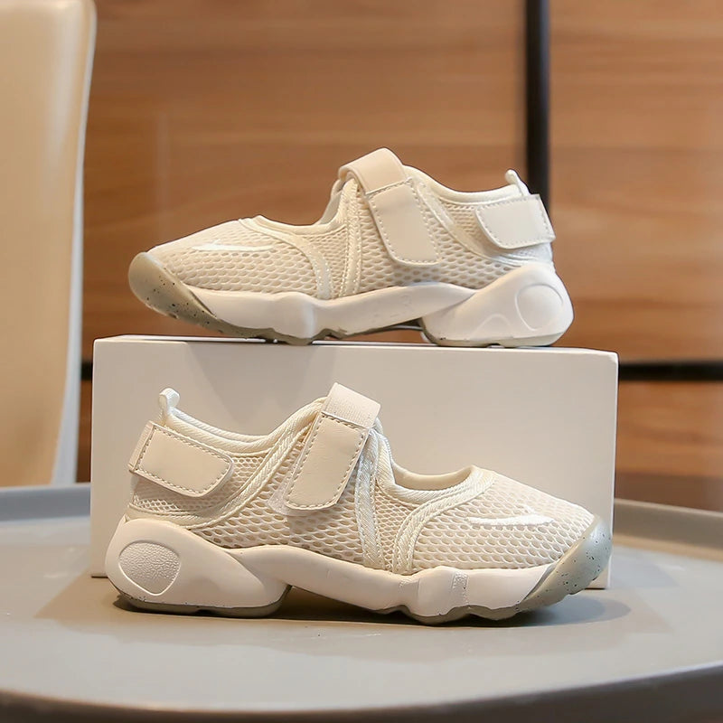 Children's Sneakers Spring Autumn New Girls School Sports Shoes Fashion Versatile Kids Causal Boys Basketball Shoes Soft Bottom