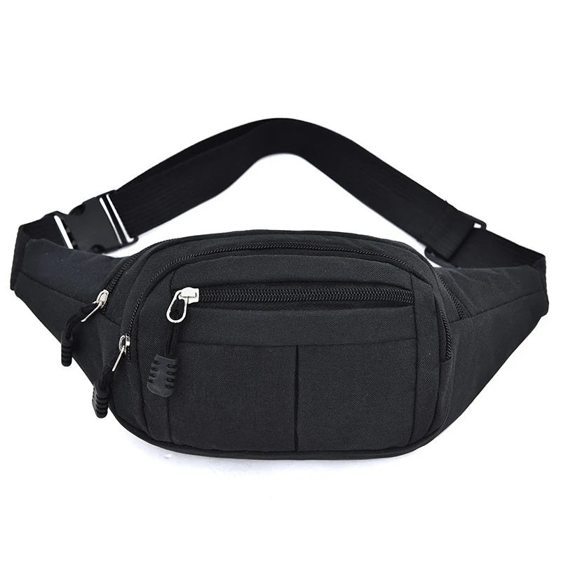Men's Waist Pack Nylon Sport Fanny Bags Boy Drop Leg Bags Hip Bum Belt Bag Travel Riding Motorcycle Crossbody Purse Pouch