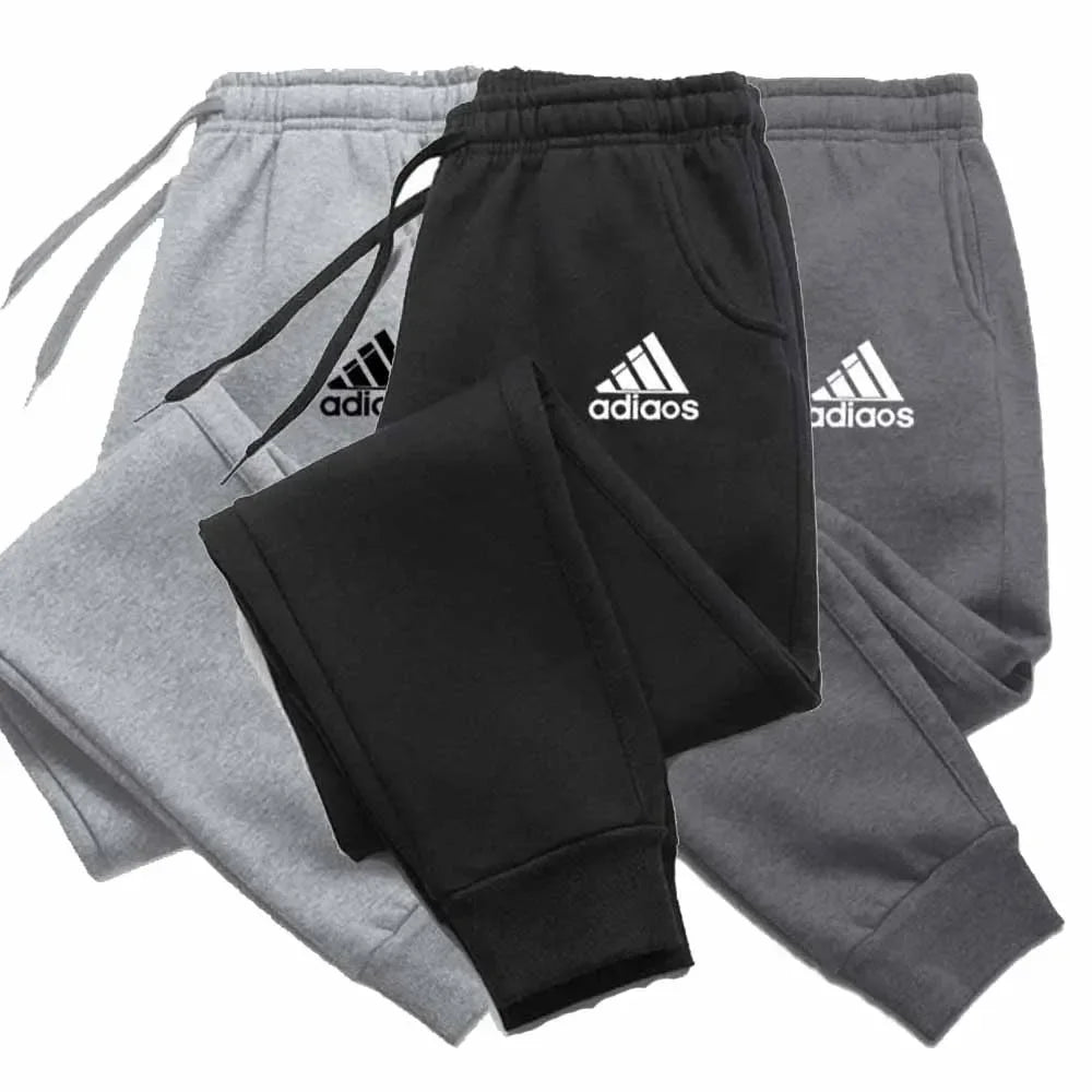 Spring and Autumn Men's Fashion Printed Trousers Casual Sports Pants Bottoms Jogging Fitness Sports Pants S-3XL