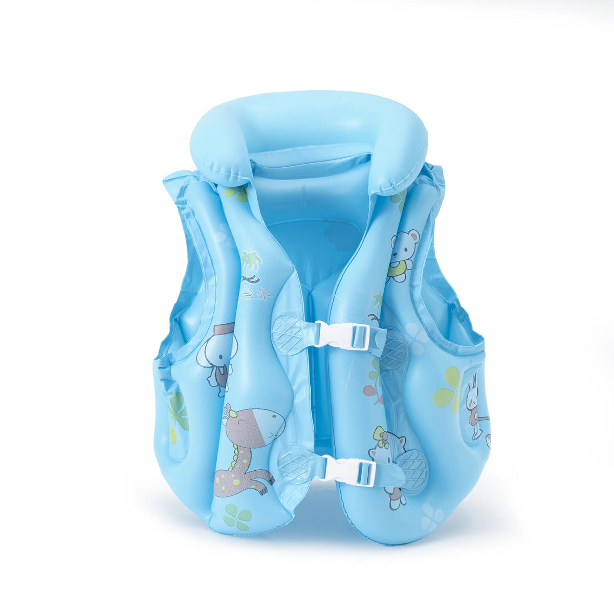 Children's Swimming Flotation Vest Inflatable Swimwear Adjustable Waistband Water Sports Swim Pool Swimsuit for Kids Boys Girls