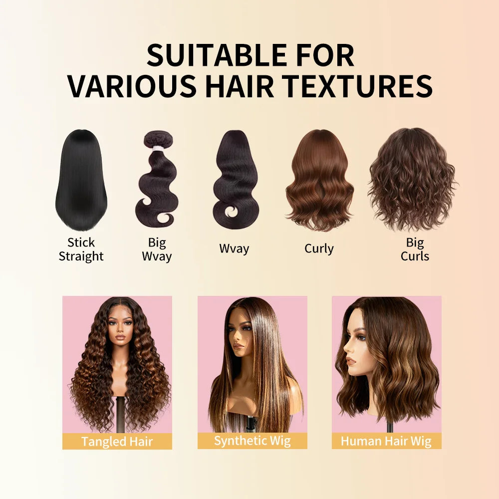 Wig Hair Care Oil Spray, Hydrates & Smooths, Anti-Frizz, Easy Combing, Extends Service Wig Life, 48H Fragrance Lock.
