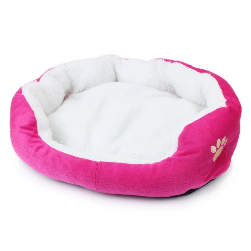 Plush Sherpa Dog Bed Soft Pet Bed for Small Large Dogs Cozy Bear Design Pet Bedding Supplies