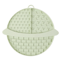 Pet silicone licking mat cat and dog food bowl licking slow feeder pet tableware silicone slow feeder dog bowl cat treat mat