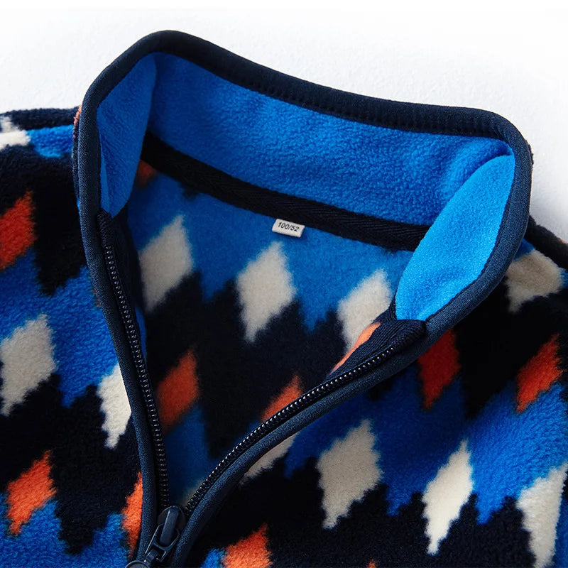2-8T Children Jackets Outwears for Boys Girls Winter Autumn Fleece Zipper Cute Hot Selling  Warm Clothing Baby Coats Clothing