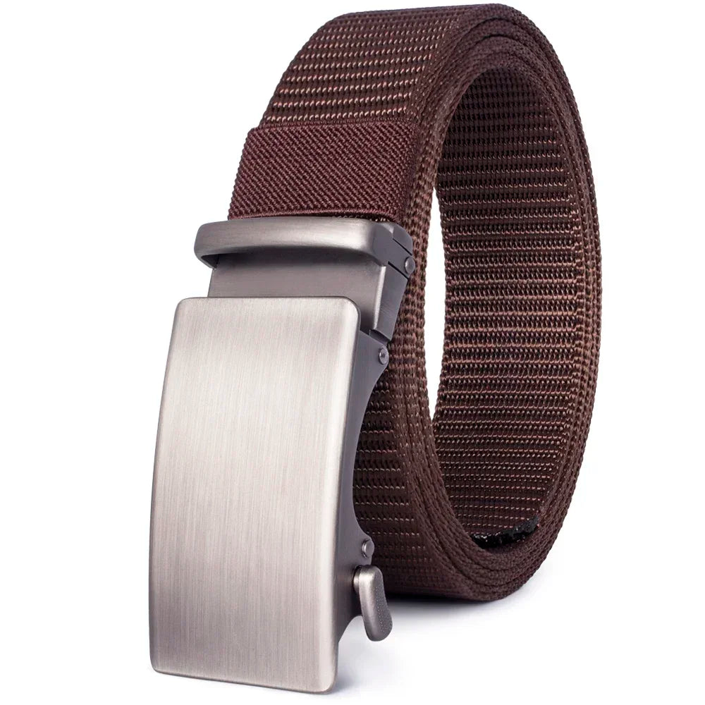 Men Belt Nylon Breathable Belts For Men Leather Belt Cowboy Designer Outdoor Tactical Belt Military Gifts Women Automatic Buckle