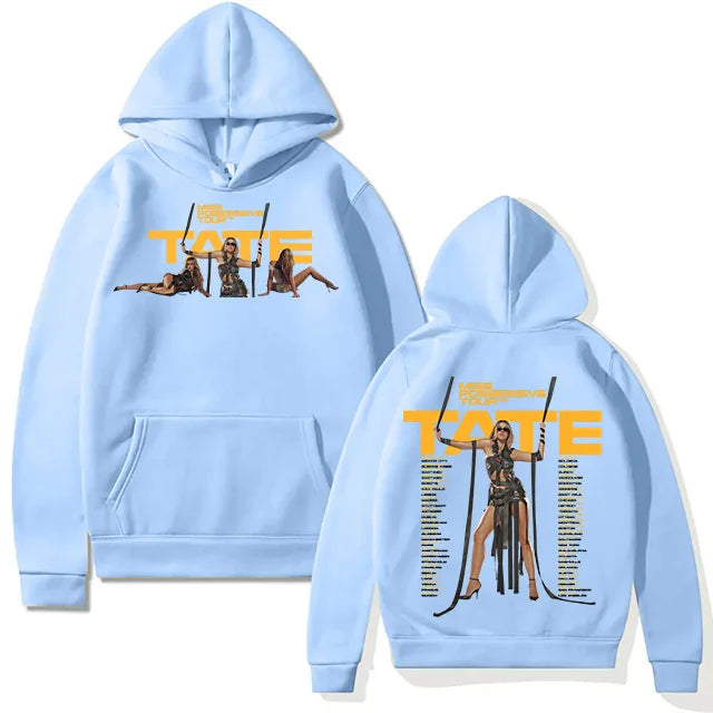 Tate McRae Miss Possessive Tour 2025 Hoodie Men Women Clothes Fashion New Sweatshirts Oversized Pullover Trendy Y2K Casual Hoody