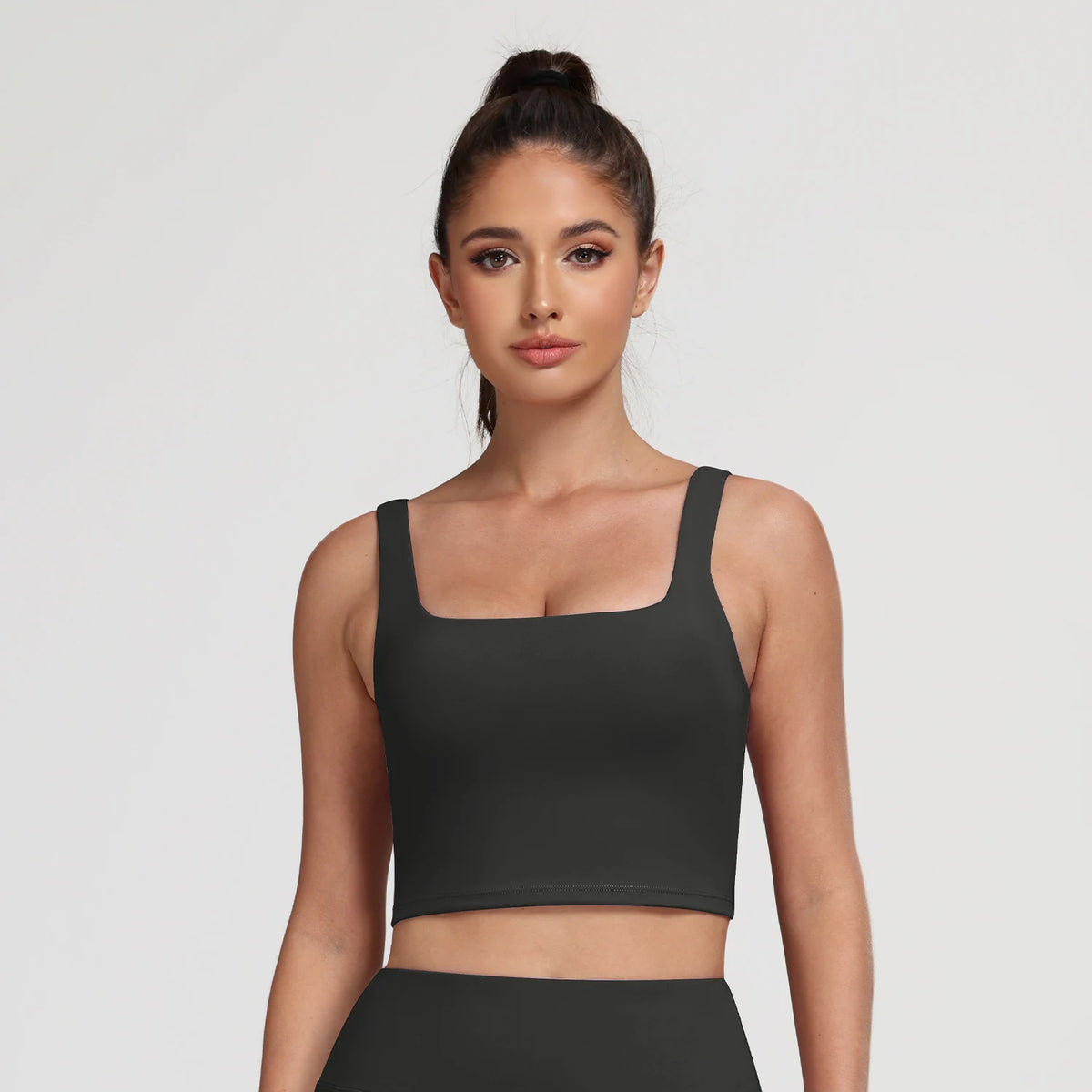 Women Sports Bra with Padded Beautiful Back Crop Top Yoga Vest  Gym Fitness Athletic Brassiere Gym Running Bra Sportswear