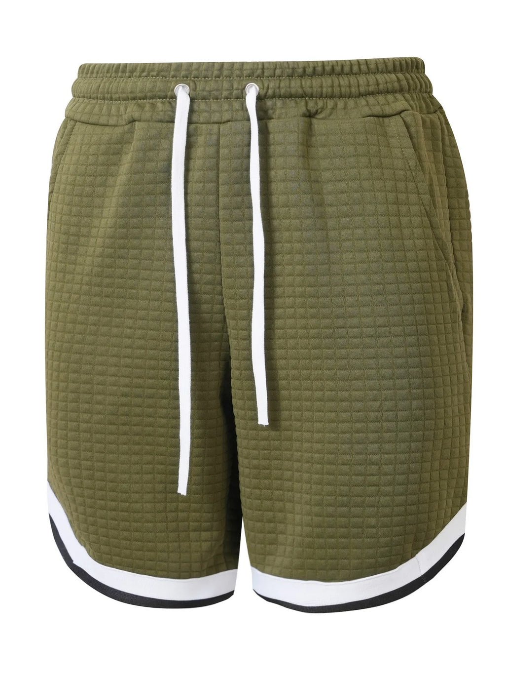 Men's Fashion Sports Shorts Casual Vacation Waffle Weave Shorts Casual Breathable Athletic Shorts Comfortable Breathable Garment