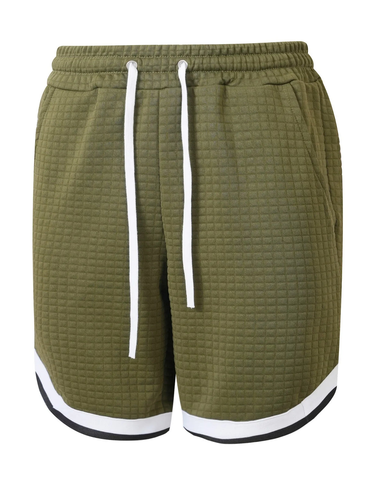 Men's Fashion Sports Shorts Casual Vacation Waffle Weave Shorts Casual Breathable Athletic Shorts Comfortable Breathable Garment